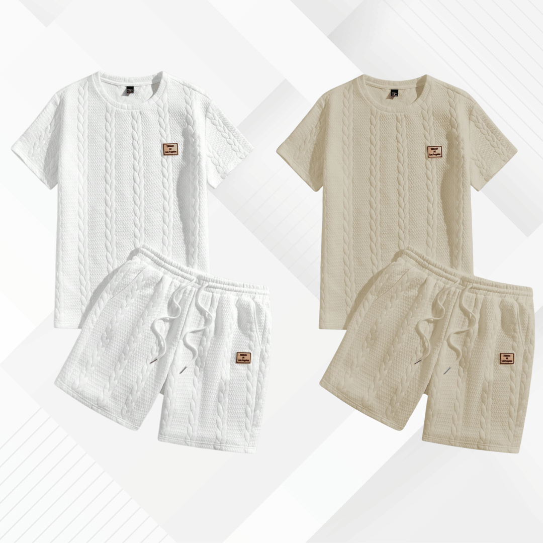 KIT 2 Conjuntos Streetwear |Camisa+Bermuda|!