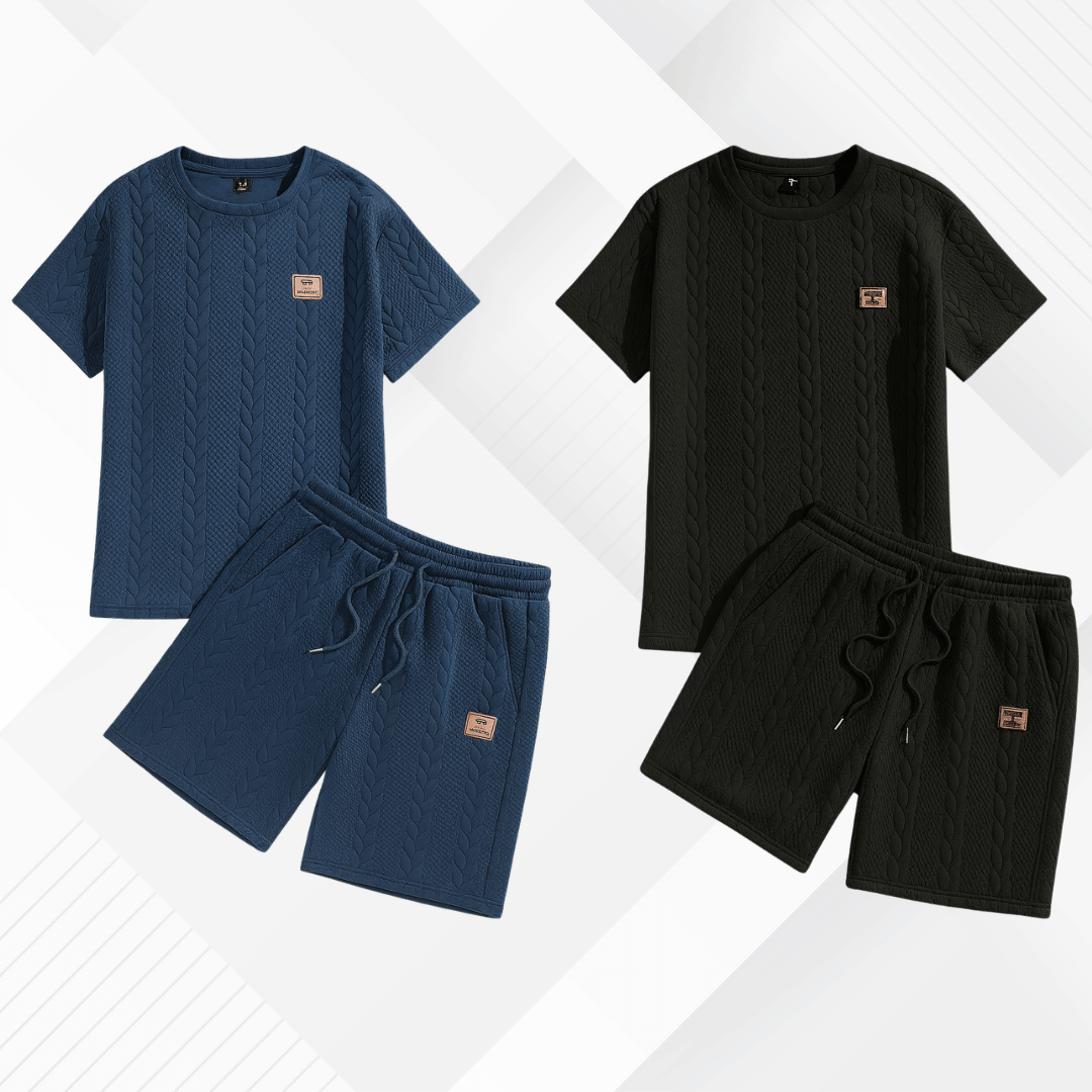 KIT 2 Conjuntos Streetwear |Camisa+Bermuda|!