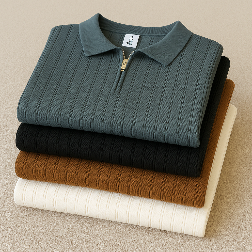 KIT 4 - Camisa Polo Stanford Ziper!