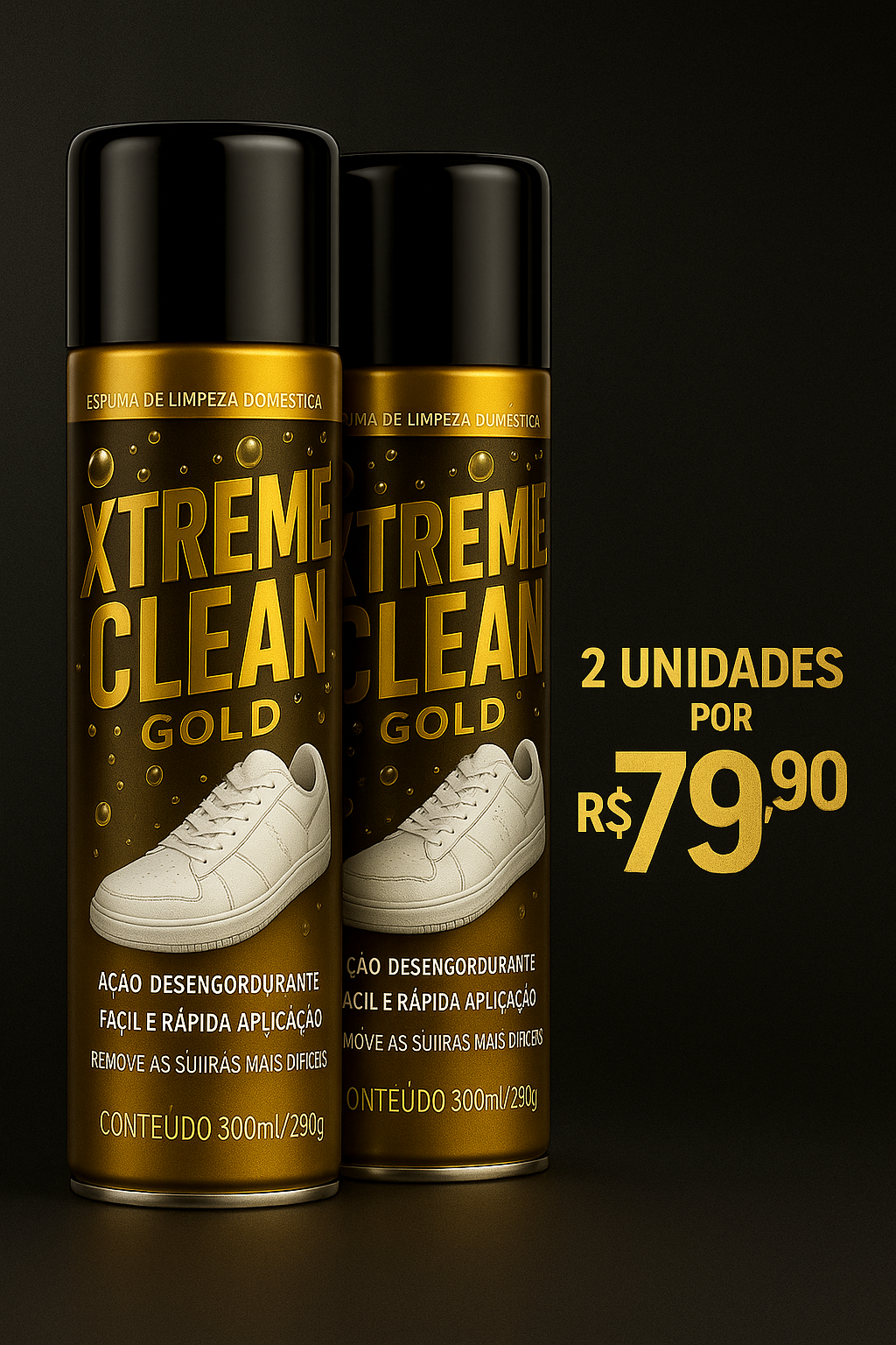 Limpador de Calçados e Multiuso - Xtreme Clean