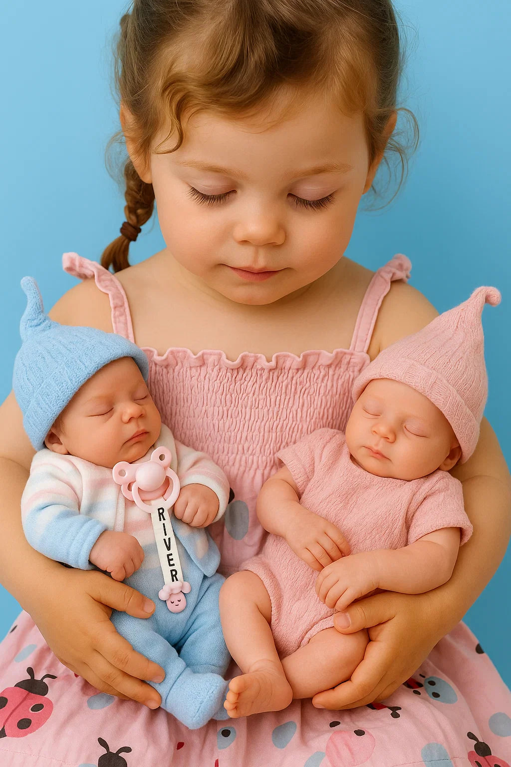 Mini Boneca Realista - Roupinha de Brinde ( Em Promoção)