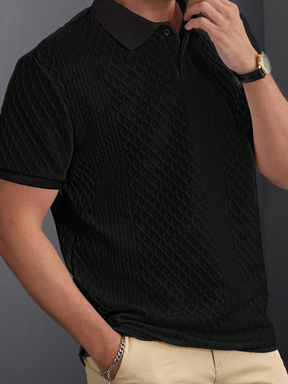 Kit com 4 Camisas Polo Texturizadas!