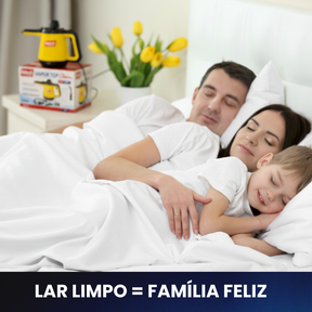 Limpador à Vapor + 9 acessórios + Frete Grátis