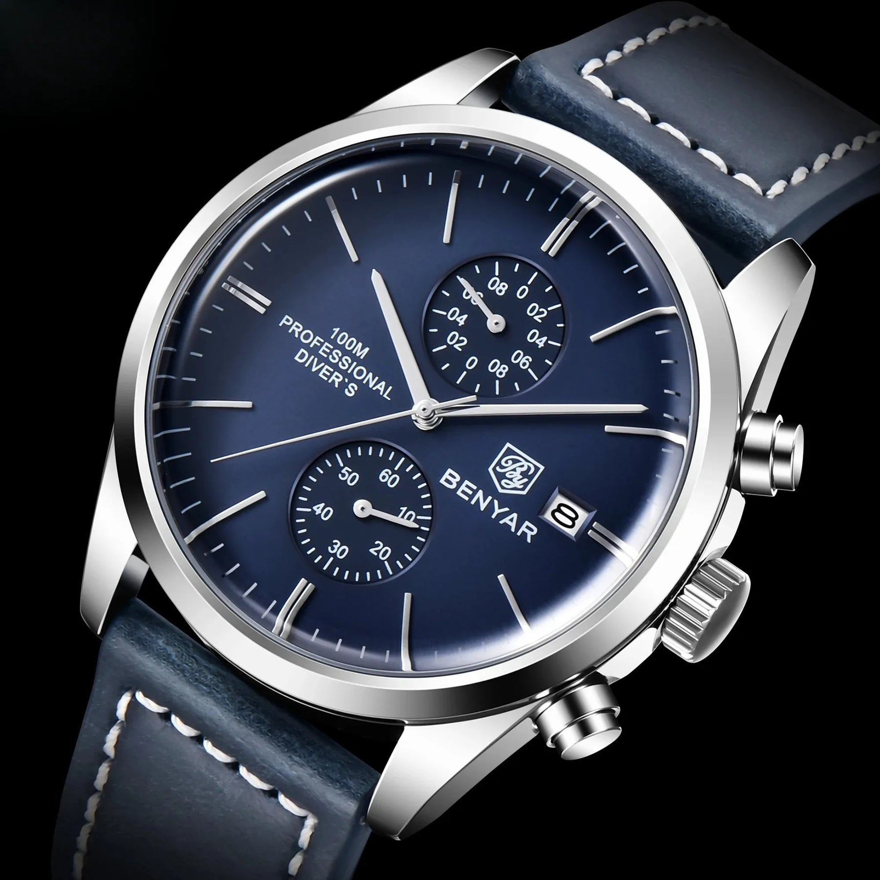 Relógio Gentleman Azul - Benyar