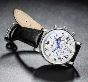 Relógio Fases da Lua Branco