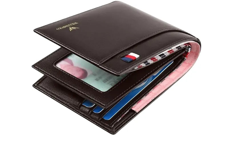 Carteira Masculina em Couro Marrom