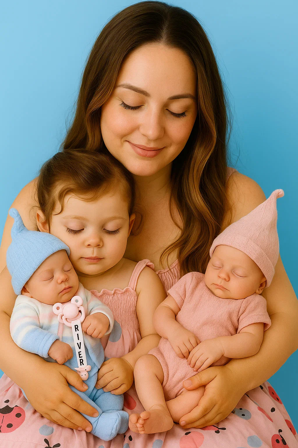 Mini Boneca Realista - Roupinha de Brinde ( Em Promoção)